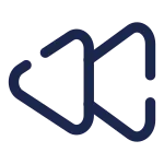 Rewind Back SVG Icon